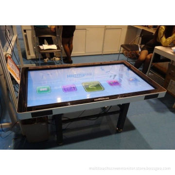 55'' 1920 * 1080p Touch Screen Interactive Touch Table With Pc Built - In